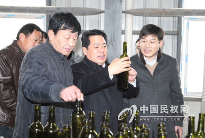 县委书记王仲田到高新区调研企业生产建设情况