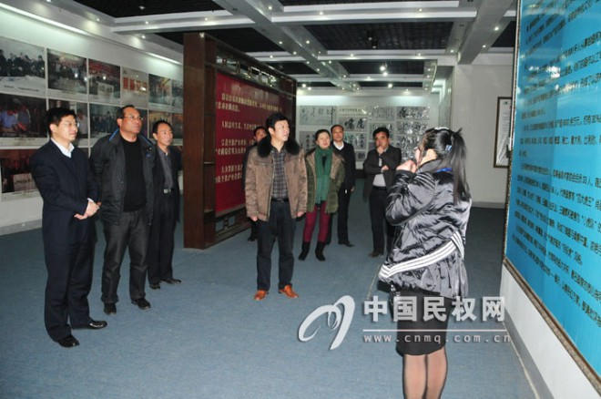省美丽乡村建设检查组莅临我县检查工作