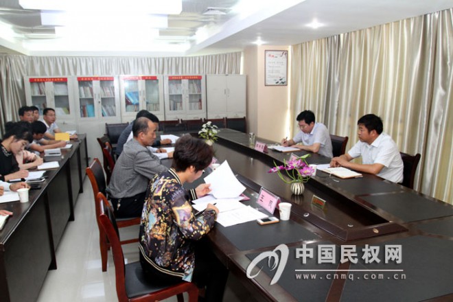 县委常委、组织部长李中军组织召开集体廉政谈话会