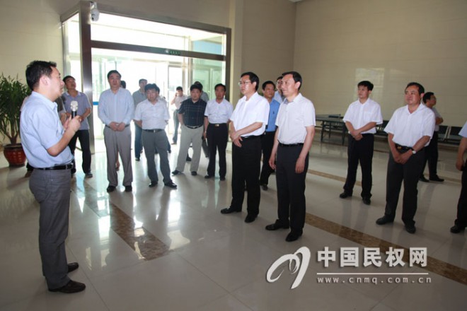 柘城县党政考察团莅民参观考察