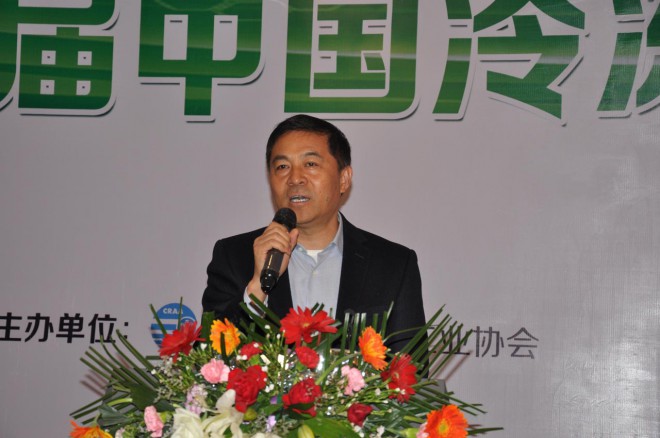 市长李公乐在致辞中希望民权县借此盛会 共同谋划制冷产业的长远发展