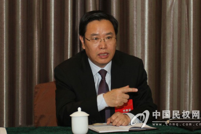 县委书记姬脉常参加程庄镇代表团讨论《政府工作报告》