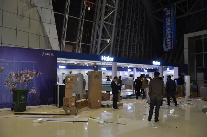 2016河南·民权第二届制冷装备博览会明日开幕，各项准备工作进入最后冲刺阶段 DSC_0044