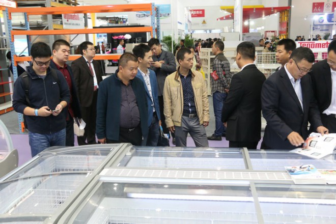 凯雪冷链携最新高端展示柜参加中国零售业展会