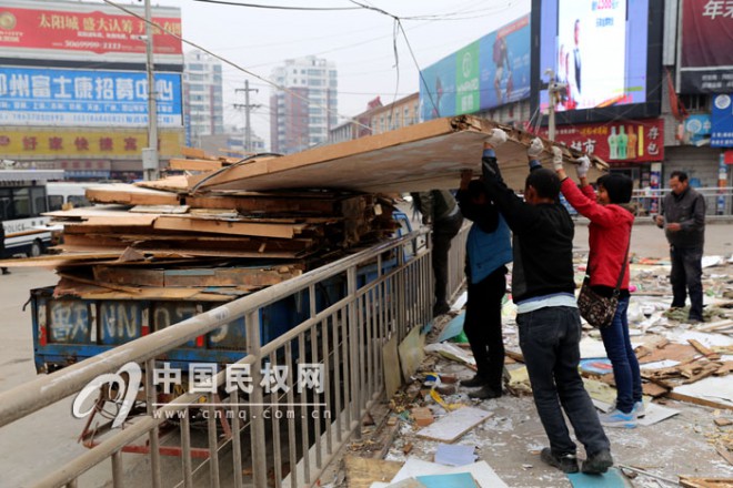 擦亮城市窗口   市民拍手称赞
