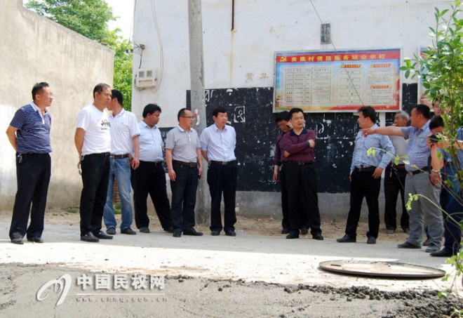 商丘市派驻民权工作队开展观摩交流活动
