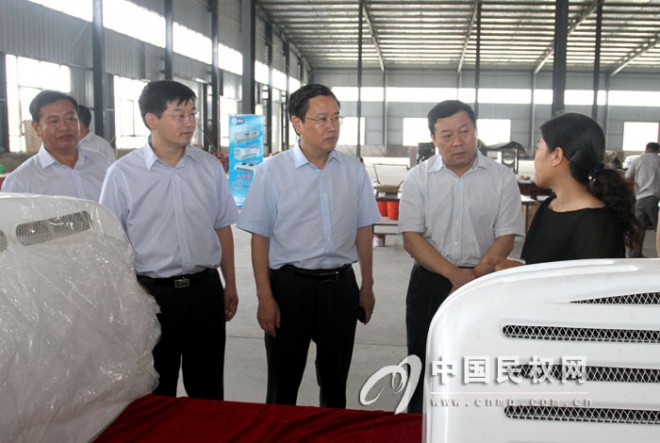 市委常委、副市长李思杰一行莅临我县调研