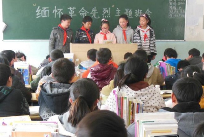 民权县民族学校开展形式多样的清明节纪念活动