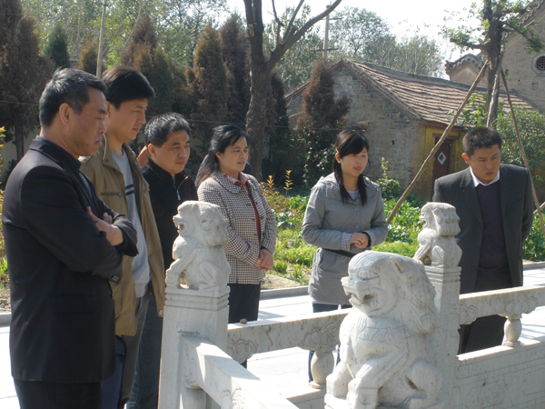 河南省旅游局质监所对我县白云禅寺进行检查