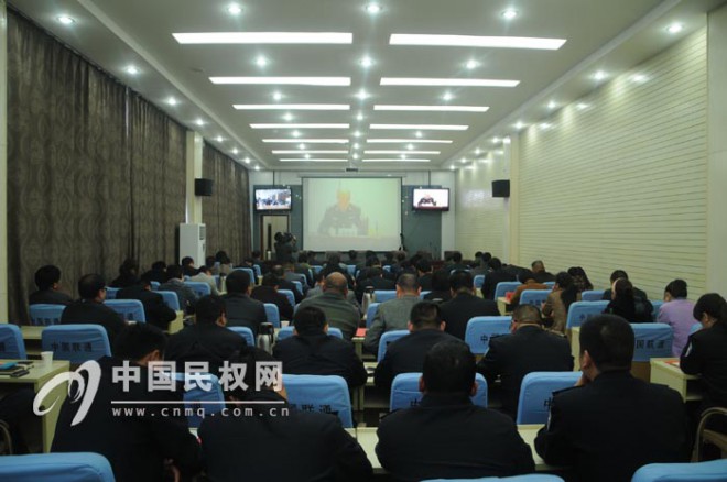 2014年全市消防工作电视电话会议召开