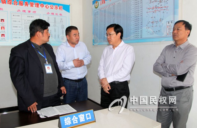 县委书记、县长姬脉常深入乡镇调研综合治理和信访稳定工作