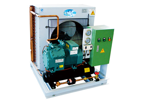 半封闭低噪音风冷机组系列