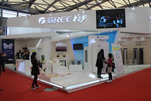 绿色+智能 家博会格力TOSOT产品受瞩目