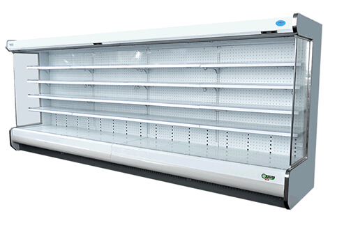 新品发布-----双风幕超市风幕柜