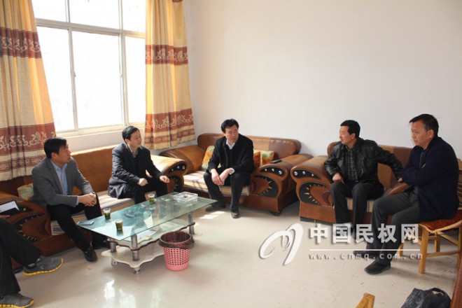 副县长赵通到北环路慰问一线拆迁干部