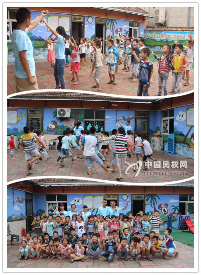 河南大学国际教育学院扶梦留守儿童关爱团走进孙六镇