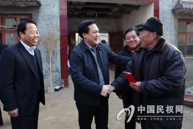副县长孟祥亮慰问老区优抚对象