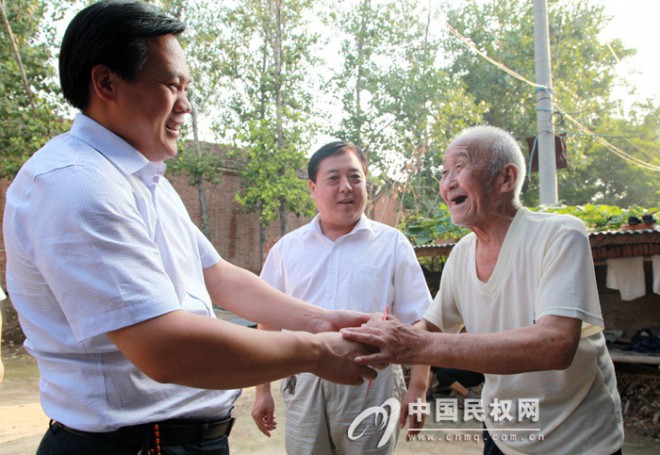 副县长孟祥亮看望慰问复员伤残军人