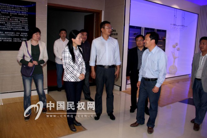 河南省丰合再生资源有限公司总经理娄维到我县参观考察