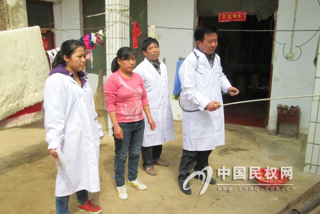 人和镇春季传染病防控知识宣传到校园