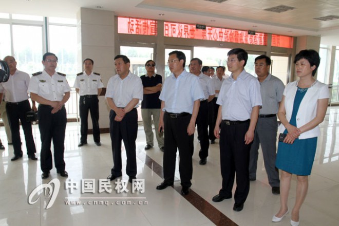 市委常委、副市长李思杰一行莅临我县调研