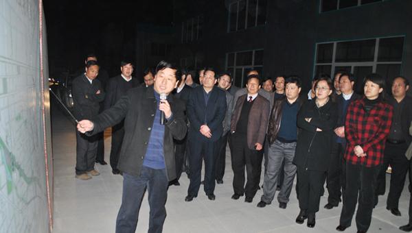 柘城县、魏都区党政考察团到我县参观考察产业集聚区建设工作