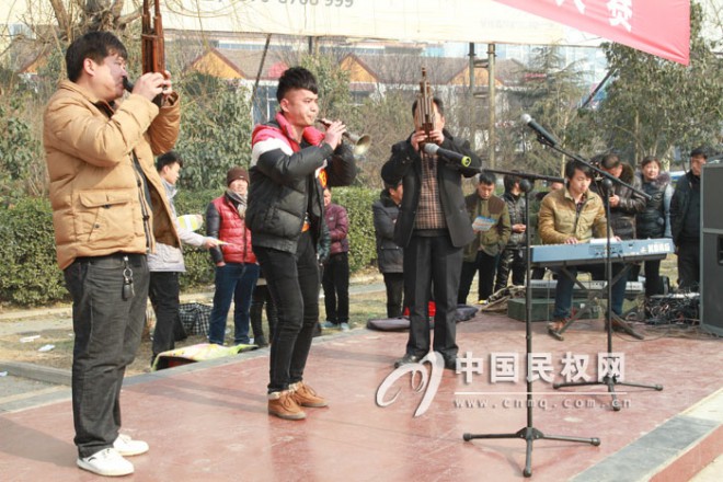 民权县第二届唢呐大赛举行