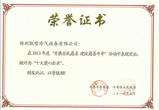 凯雪慈善，情暖冬日