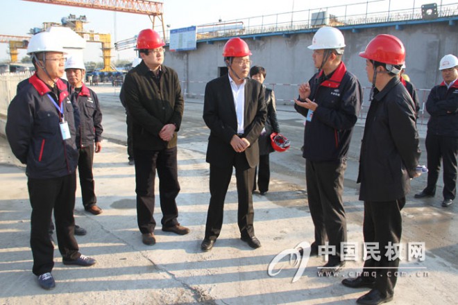 县长姬脉常检查郑徐高铁民权段建设进展情况