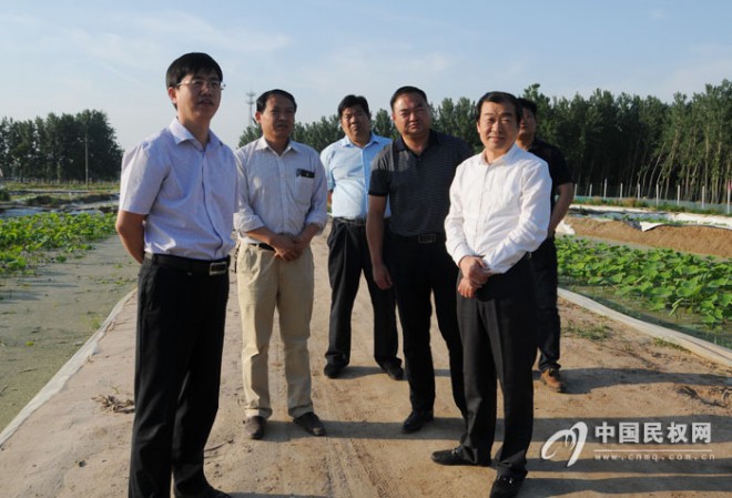市民族宗教局局长杨月峰一行到我县调研民族乡经济社会发展情况