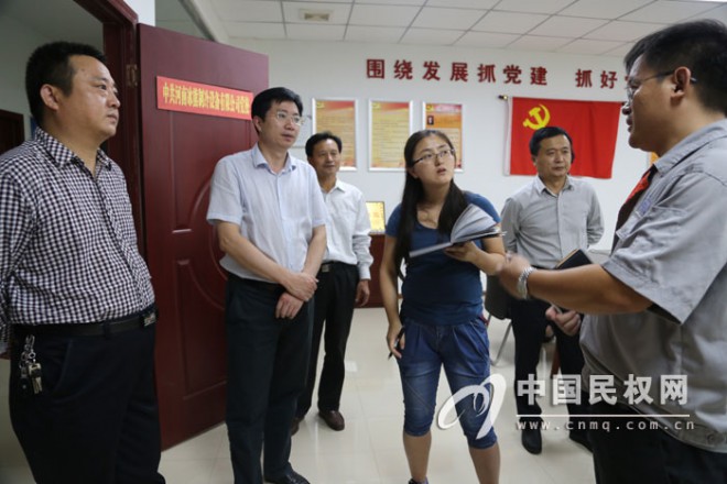 《中国组织人事报》、省市委组织部到我县调研非公企业党建工作