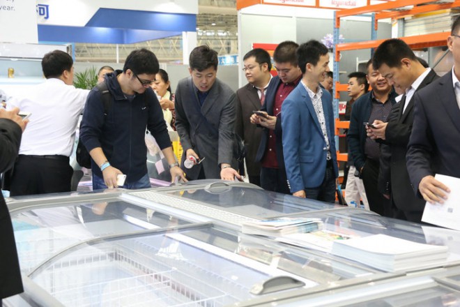 凯雪冷链携最新高端展示柜参加中国零售业展会