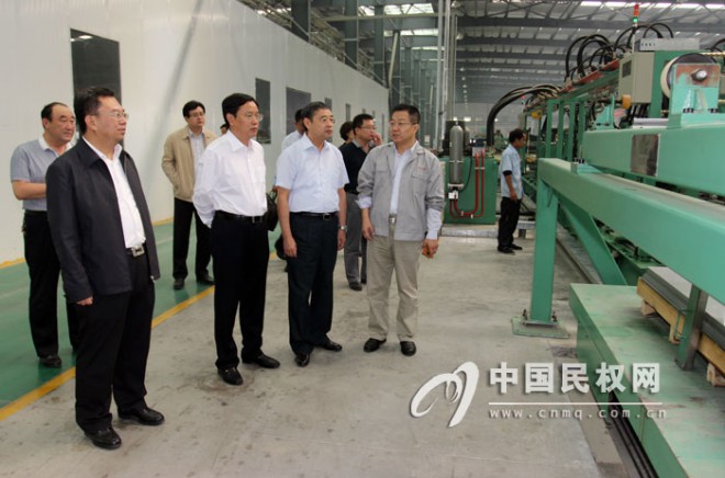 中国银行河南省分行行长仇万强到我县调研企业发展情况