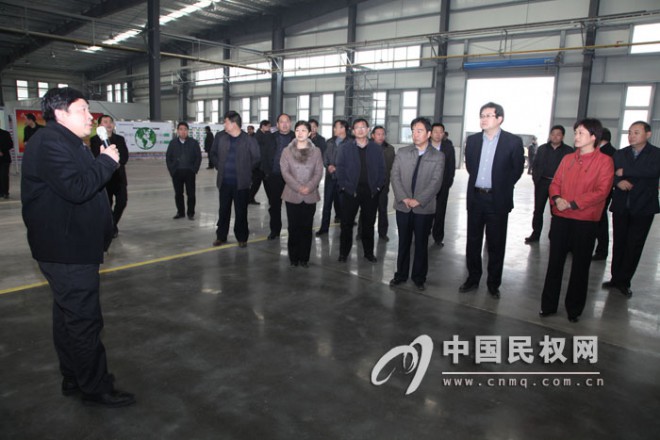 柘城县党政考察团莅临我县参观考察