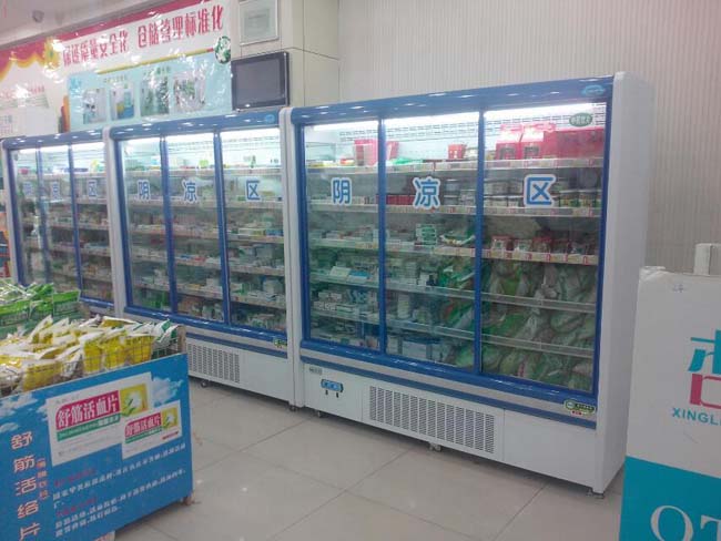 安阳连锁药店药品阴凉柜工程案例