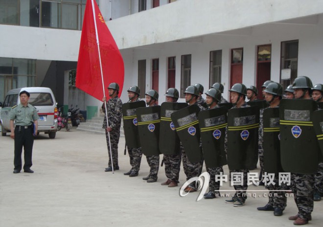 老颜集乡举行民兵点验