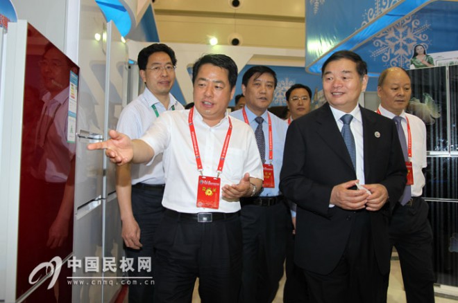 第八届中博会民权展厅亮点纷呈