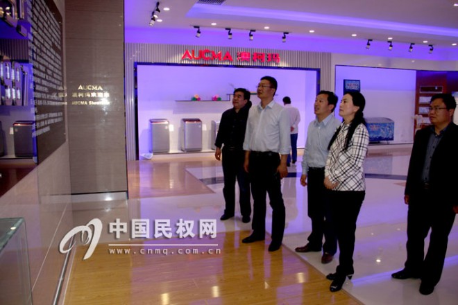河南省丰合再生资源有限公司总经理娄维到我县参观考察