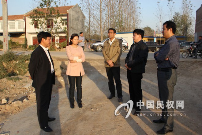 市新型农村社区建设督查组莅临我县