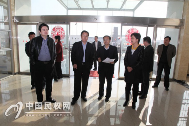 县委书记、县长姬脉常视察高新区企业生产和项目建设情况