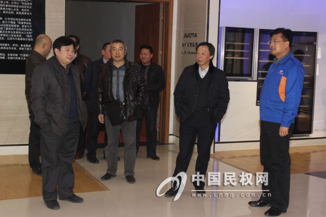 白雪电器股份有限公司副总经理张朔莅民考察