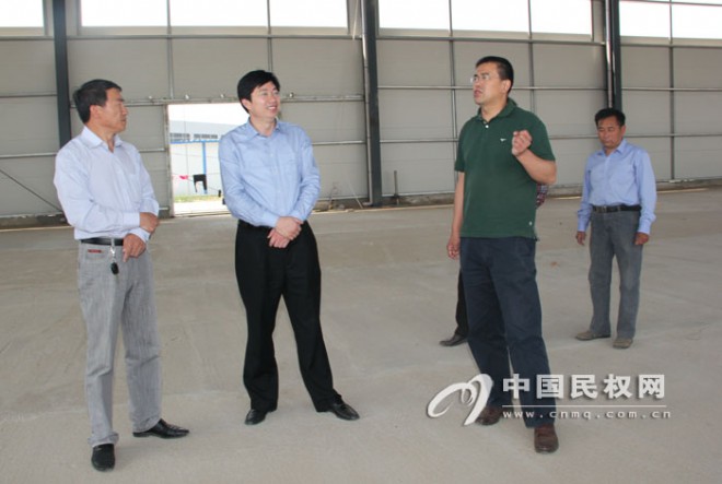 县委常委、组织部长李中军调研我县部分重点项目进展情况