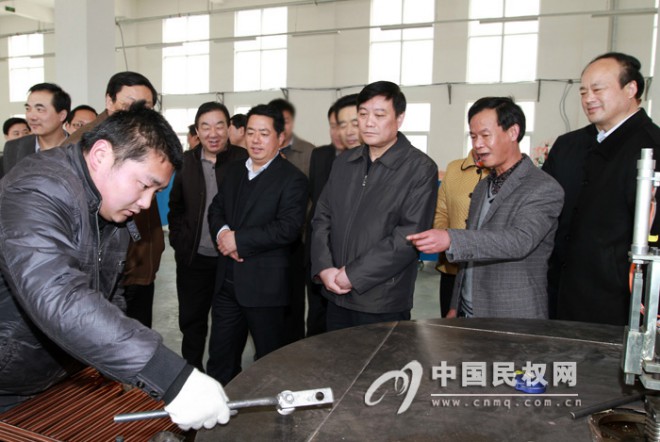 市四项重点工作巡查观摩组莅临民权