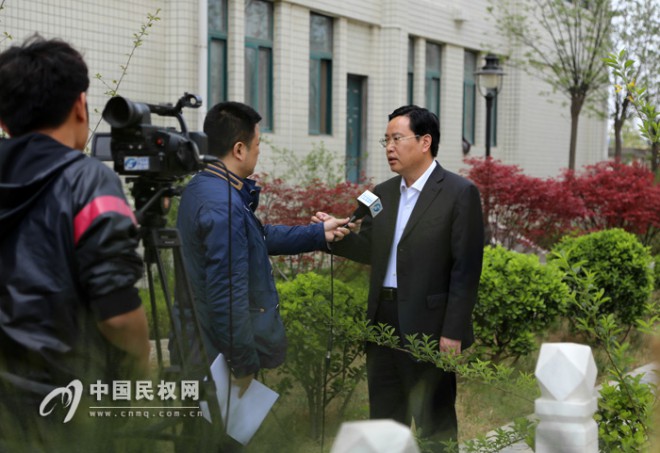 县委书记、县长姬脉常接受《河南新闻联播》栏目专访