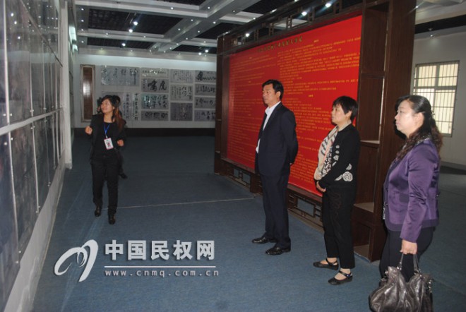 省社科联调研组一行莅民调研文化产业