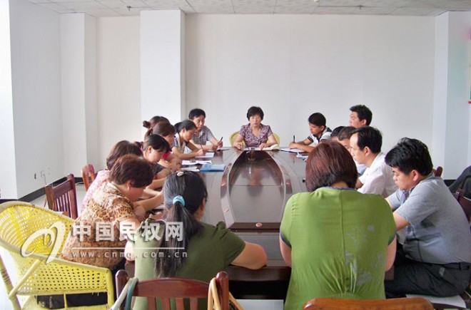 我县首次召开全县每月统计工作例会