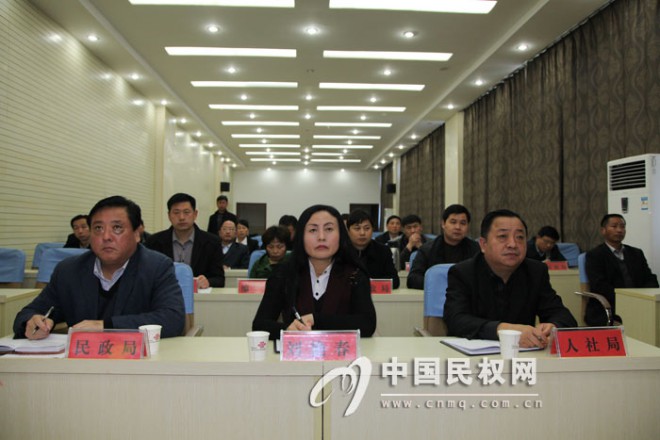 我县组织收听收看全省退役士兵安置工作电视电话会议