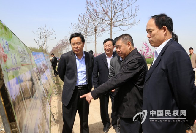 福建省政协考察团到我县考察农村土地流转工作