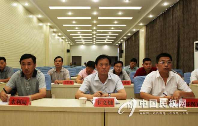 我县收听收看全省推进城市河流清洁行动电视电话会议