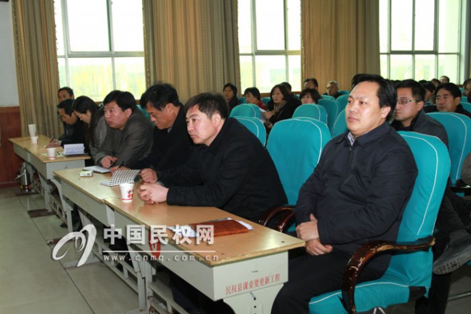 市委宣讲团走进我县教育系统集中宣讲十八届三中全会精神